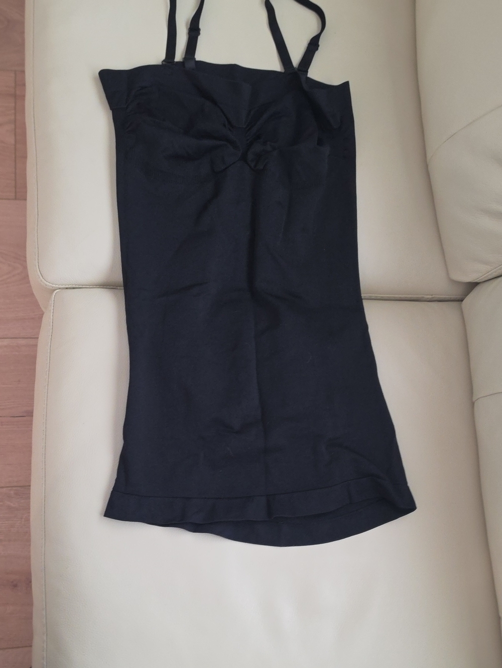 Black Spaghetti-Strap Women’s Shapewear